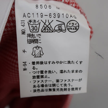 adabat(アダバット) スカート 赤白千鳥柄 レディース 36 A