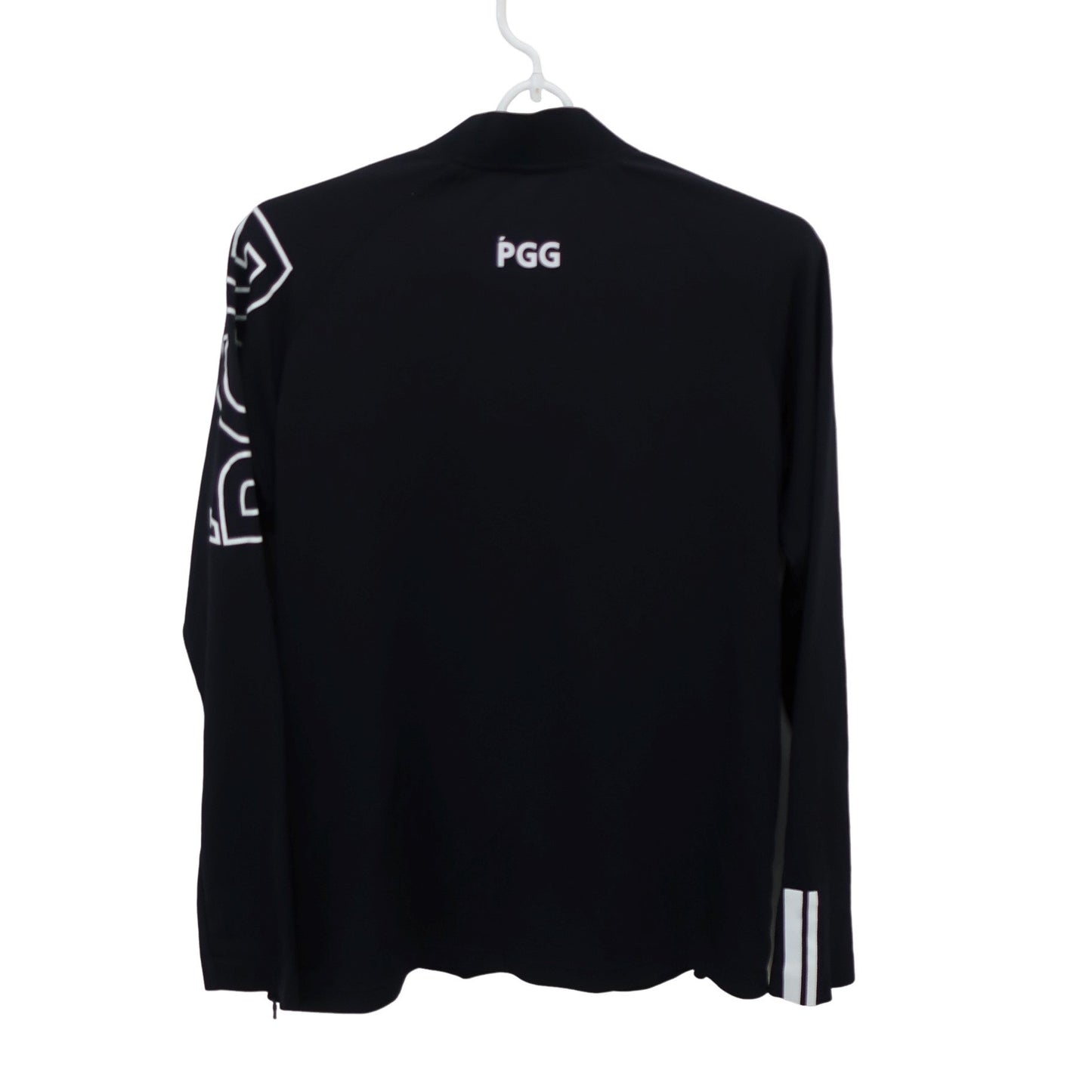 PGG by PEARLY GATES(ピージージー) 長袖ハーフジップシャツ 黒 レディース 0 269-2266902 B