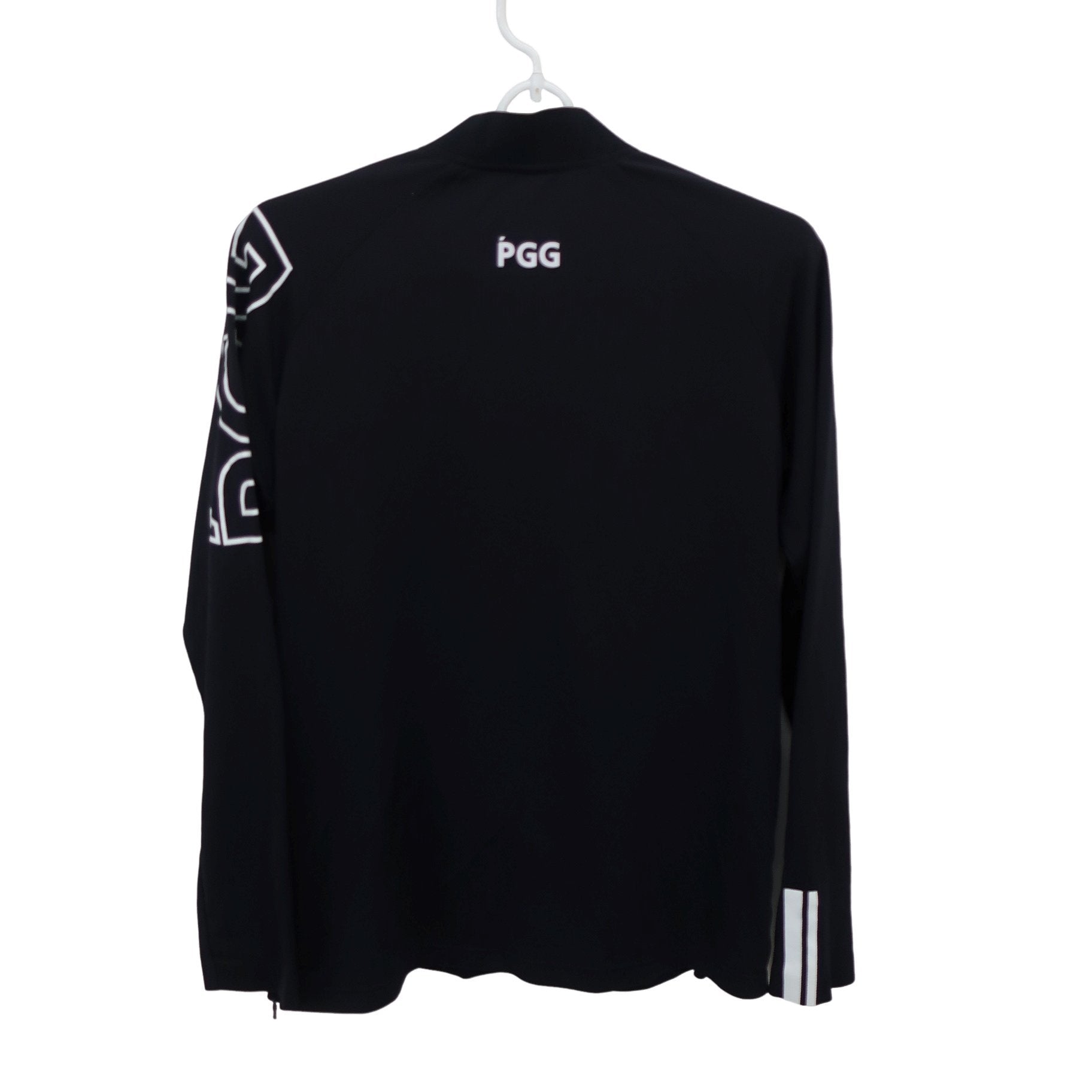 PGG by PEARLY GATES(ピージージー) 長袖ハーフジップシャツ 黒 レディース 0 269-2266902 B