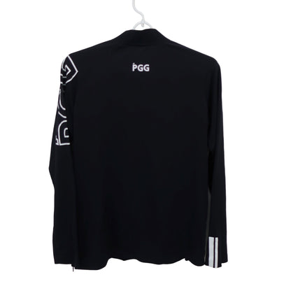 PGG by PEARLY GATES(ピージージー) 長袖ハーフジップシャツ 黒 レディース 0 269-2266902 B