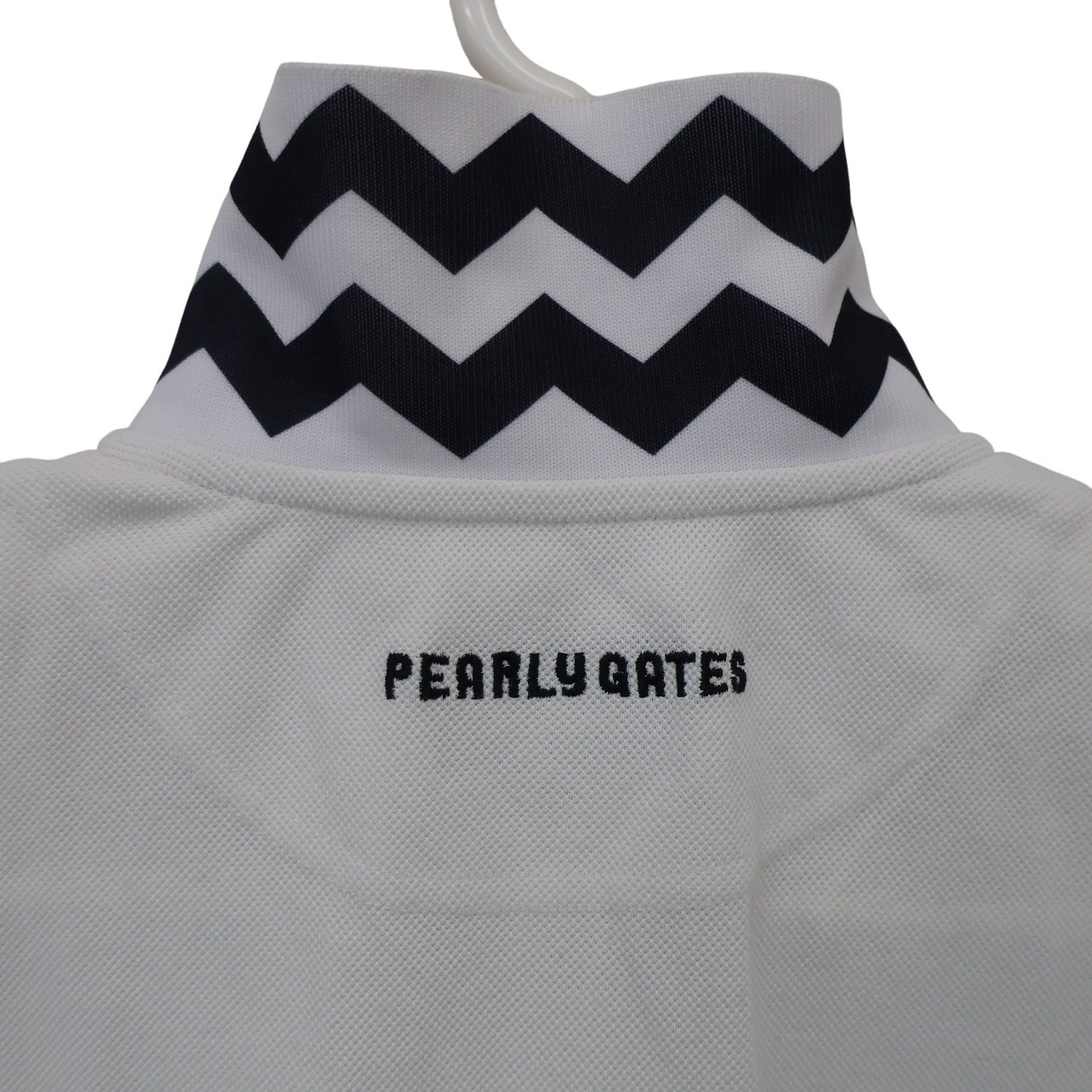 PEARLY GATES(パーリーゲイツ) ポロシャツ 白 レディース 2 055-7160552 B