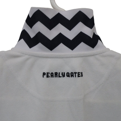 PEARLY GATES(パーリーゲイツ) ポロシャツ 白 レディース 2 055-7160552 B