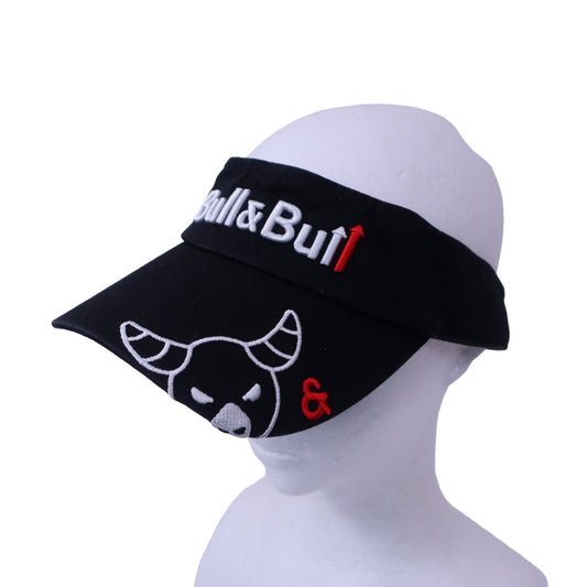 Bull&Bull サンバイザー 黒 レディース フリーサイズ A