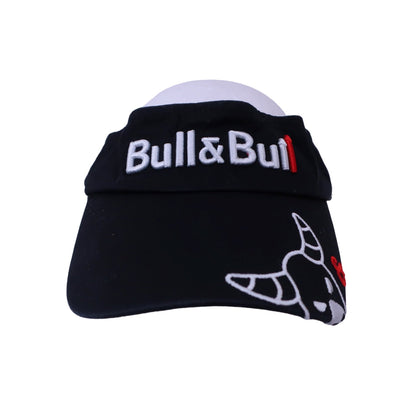 Bull&Bull サンバイザー 黒 レディース フリーサイズ A