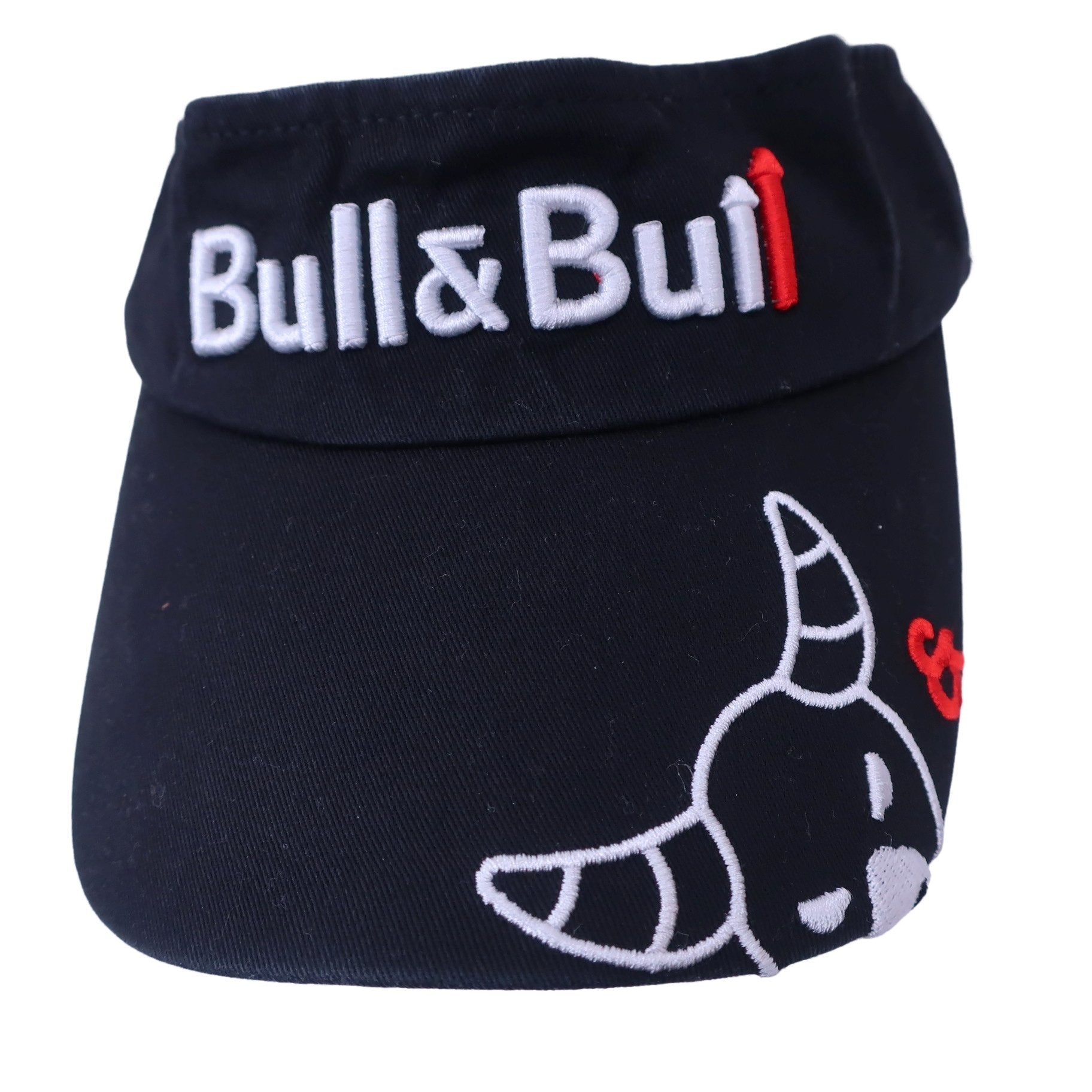 Bull&Bull サンバイザー 黒 レディース フリーサイズ A