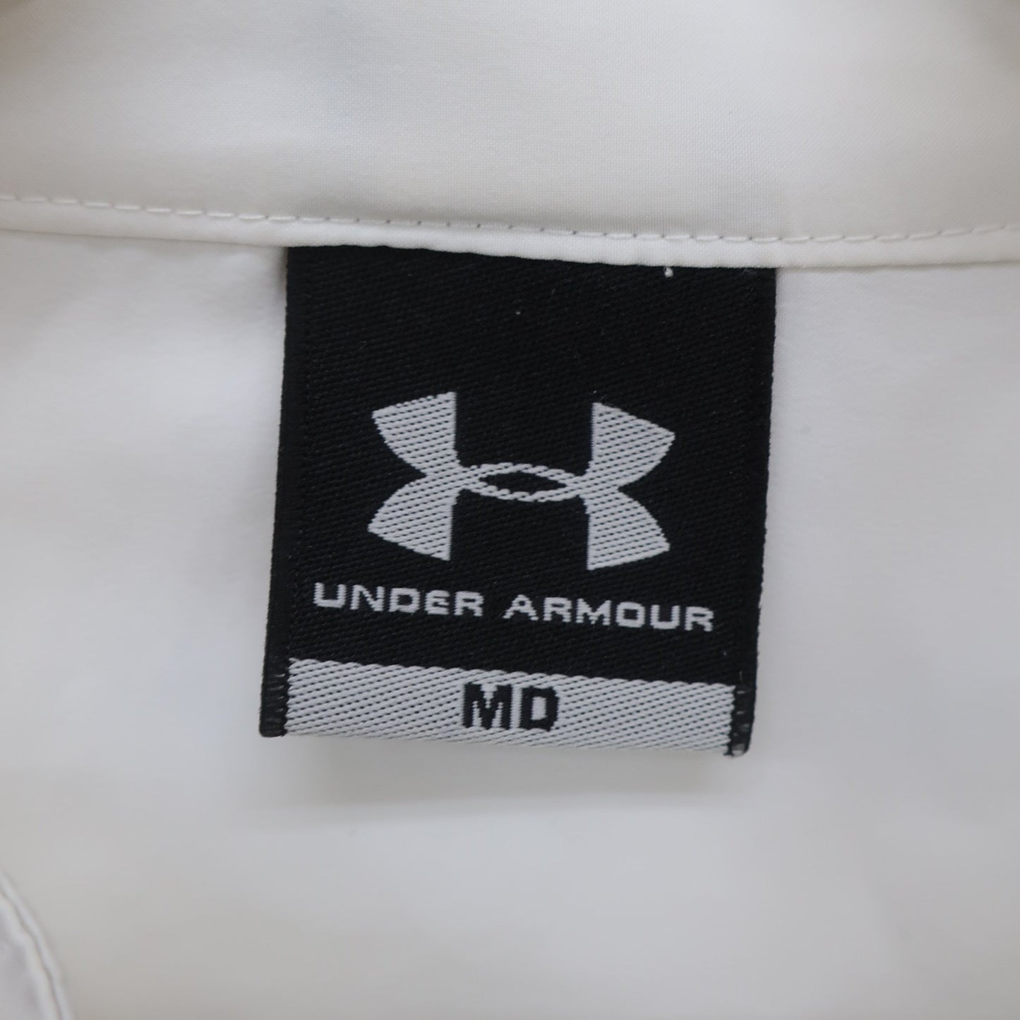 UNDER ARMOUR(アンダーアーマー) ハーフジップウィンドブレーカー 白 メンズ MD B