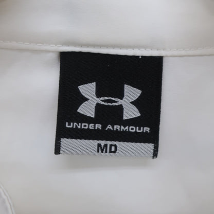 UNDER ARMOUR(アンダーアーマー) ハーフジップウィンドブレーカー 白 メンズ MD B