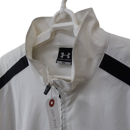 UNDER ARMOUR(アンダーアーマー) ハーフジップウィンドブレーカー 白 メンズ MD B