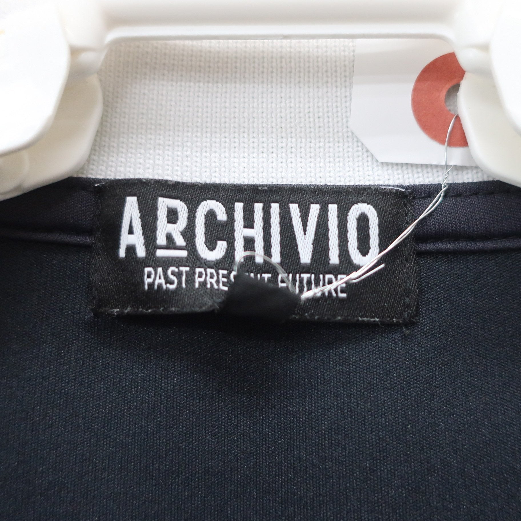 archivio(アルチビオ) ハーフジップポロシャツ 黒 メンズ 48 A169403 A