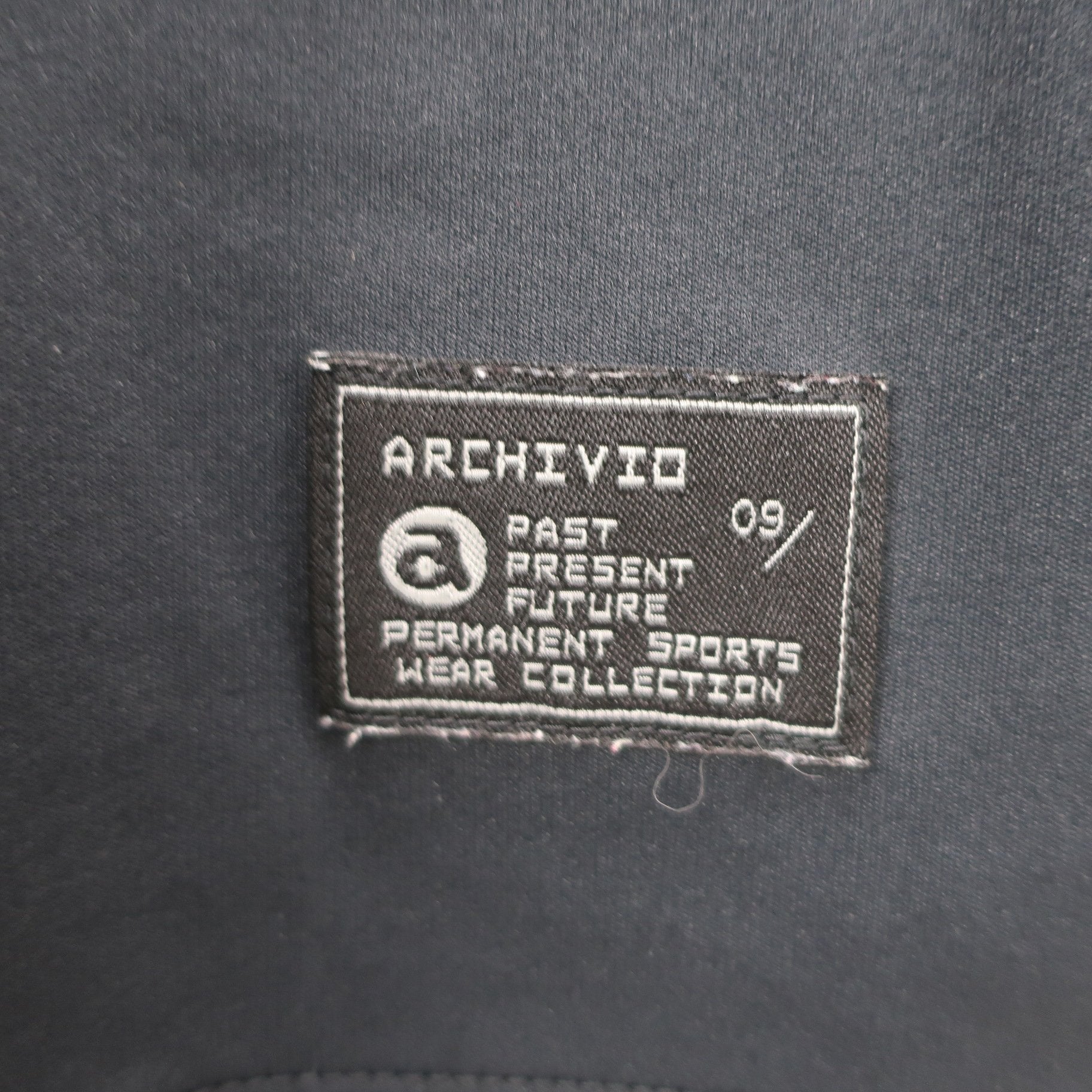 archivio(アルチビオ) ハーフジップポロシャツ 黒 メンズ 48 A169403 A