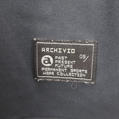 archivio(アルチビオ) ハーフジップポロシャツ 黒 メンズ 48 A169403 A