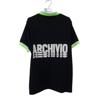 archivio(アルチビオ) ハーフジップポロシャツ 黒 メンズ 48 A169403 A