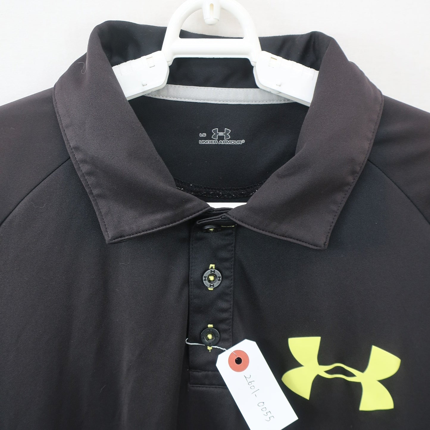 UNDER ARMOUR(アンダーアーマー) ポロシャツ 黒 メンズ LG B