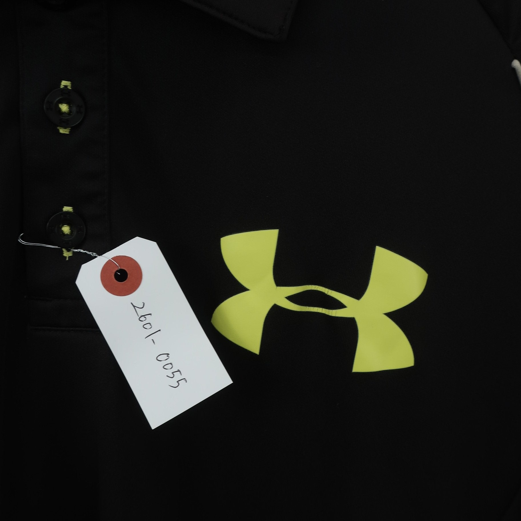 UNDER ARMOUR(アンダーアーマー) ポロシャツ 黒 メンズ LG B