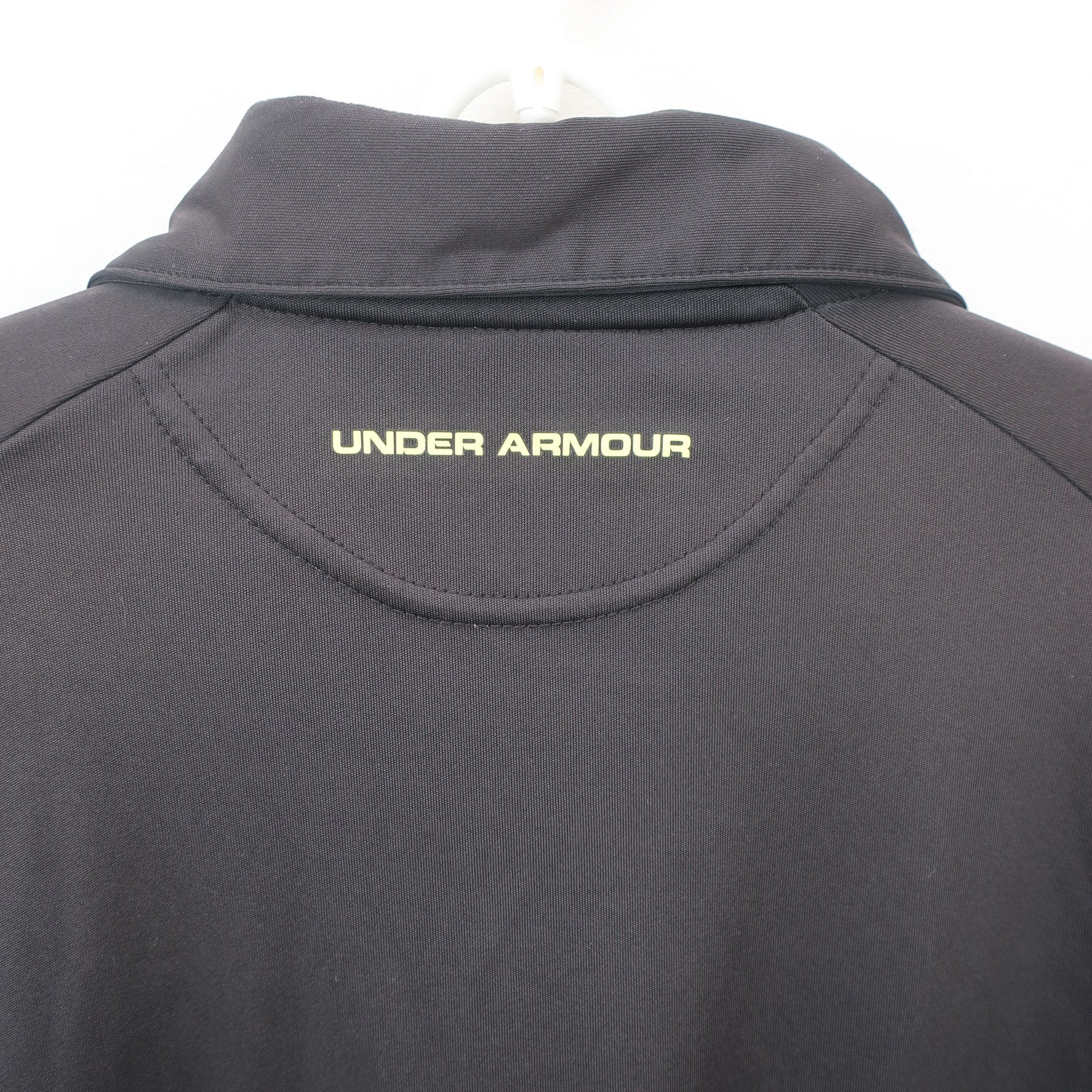 UNDER ARMOUR(アンダーアーマー) ポロシャツ 黒 メンズ LG B