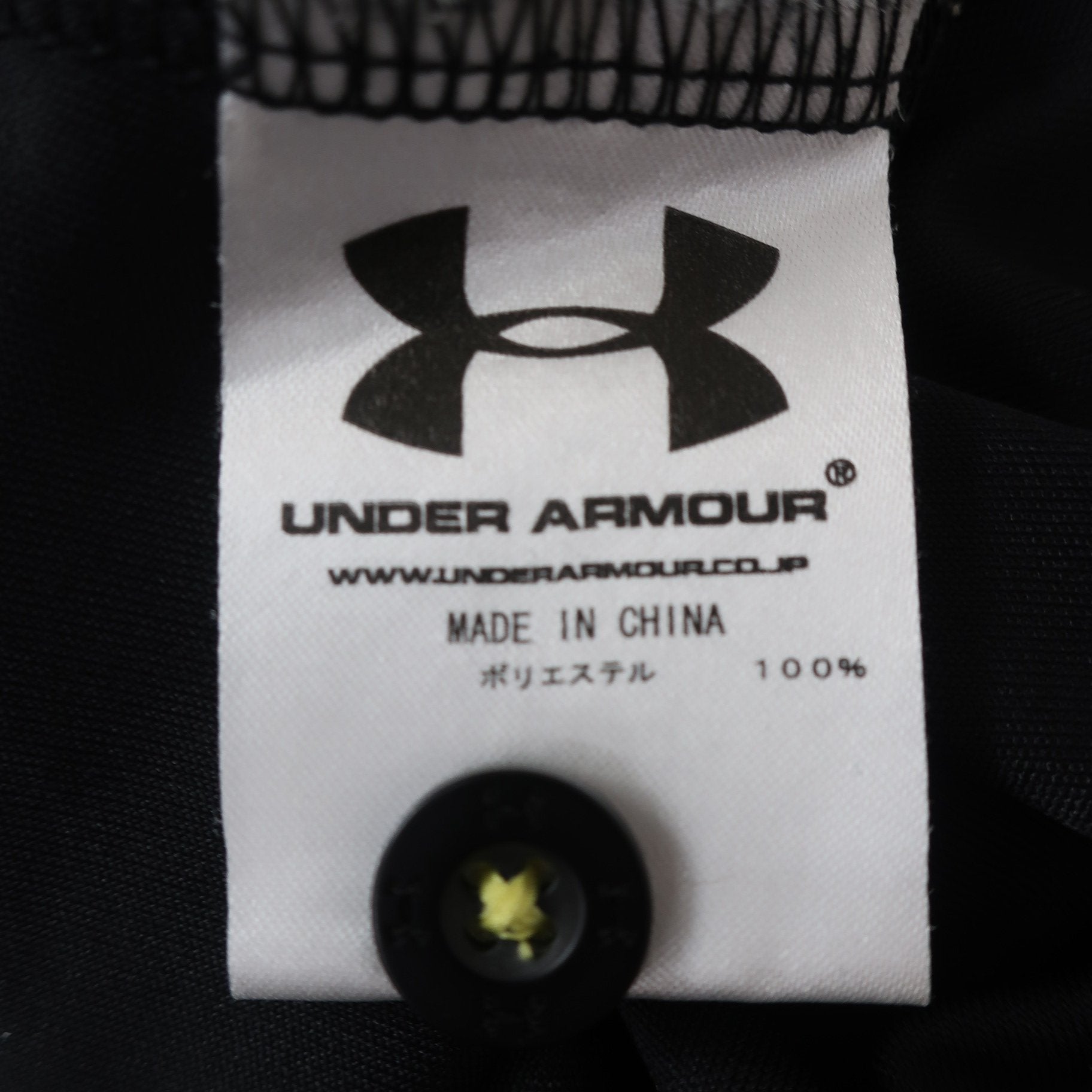 UNDER ARMOUR(アンダーアーマー) ポロシャツ 黒 メンズ LG B