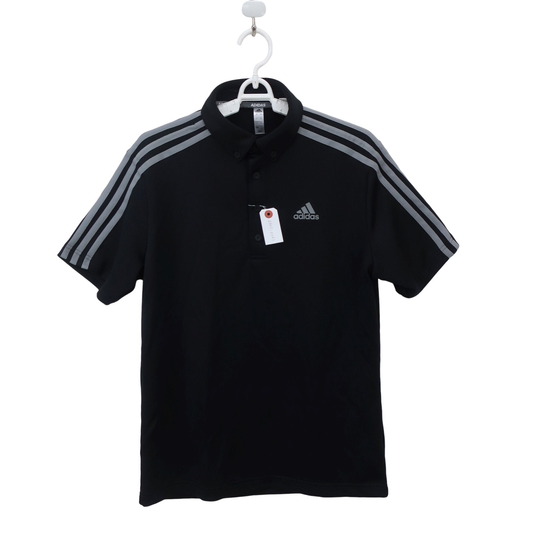 adidas(アディダス) ポロシャツ 黒 メンズ M A