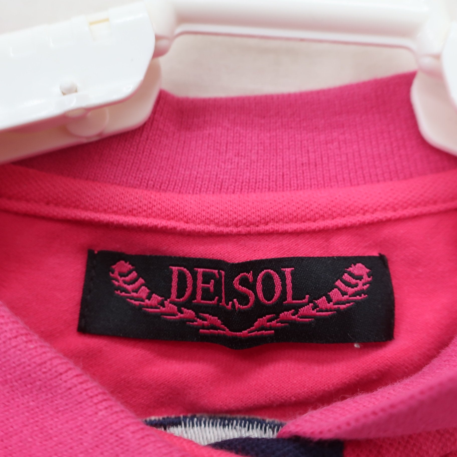 DELSOL(デルソル) ポロシャツ ピンク レディース L A