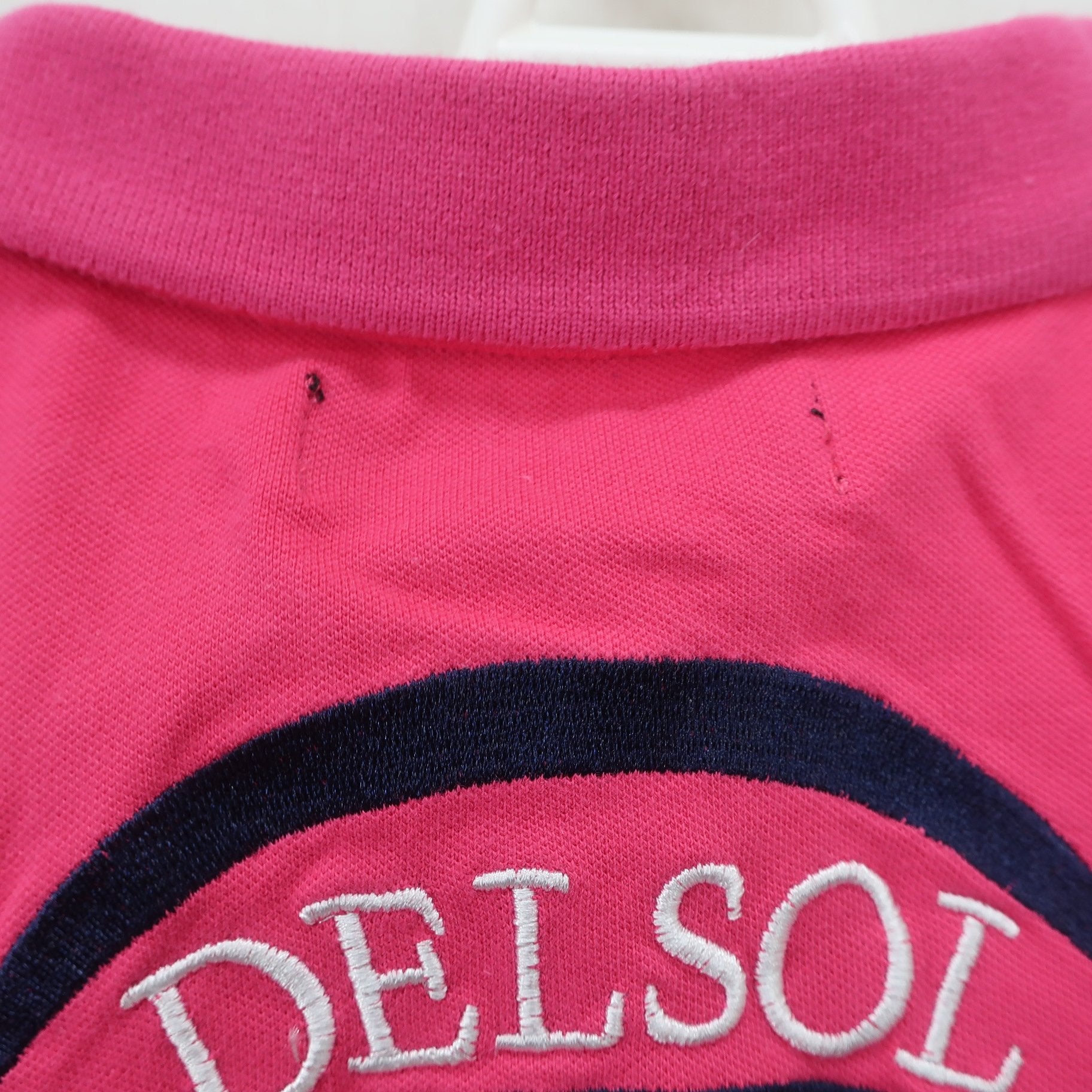 DELSOL(デルソル) ポロシャツ ピンク レディース L A