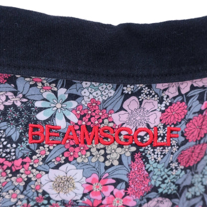 BEAMS GOLF(ビームスゴルフ) ポロシャツ 花柄 レディース L C