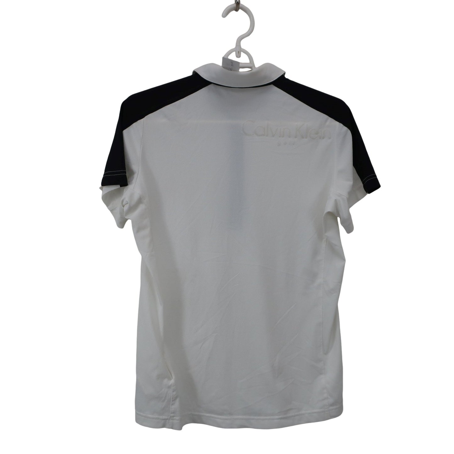 Calvin Klein golf(カルバンクラインゴルフ) ポロシャツ 白黒 レディース L A