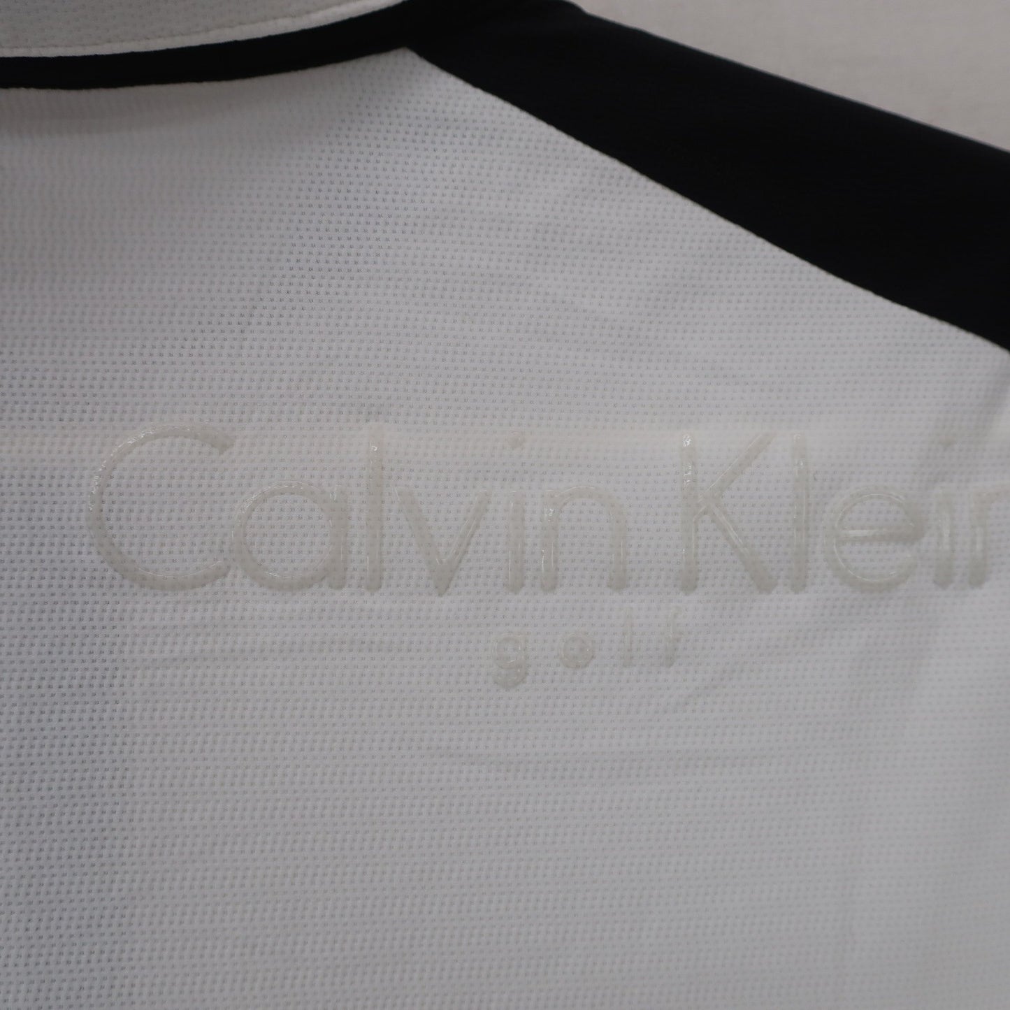 Calvin Klein golf(カルバンクラインゴルフ) ポロシャツ 白黒 レディース L A