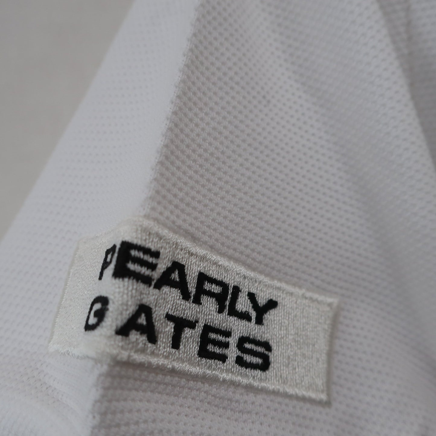 PEARLY GATES(パーリーゲイツ) ポロシャツ 白 レディース 1 055-260728 A