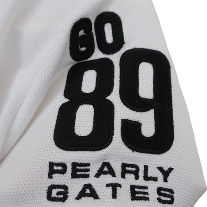 PEARLY GATES(パーリーゲイツ) ポロシャツ 白 レディース 1 055-260728 A