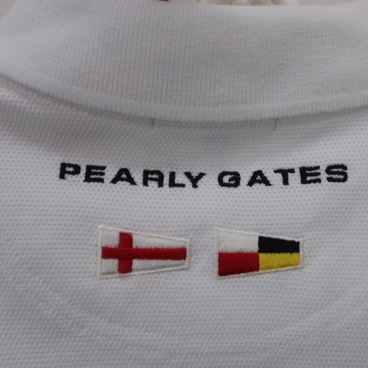PEARLY GATES(パーリーゲイツ) ポロシャツ 白 レディース 1 055-260728 A