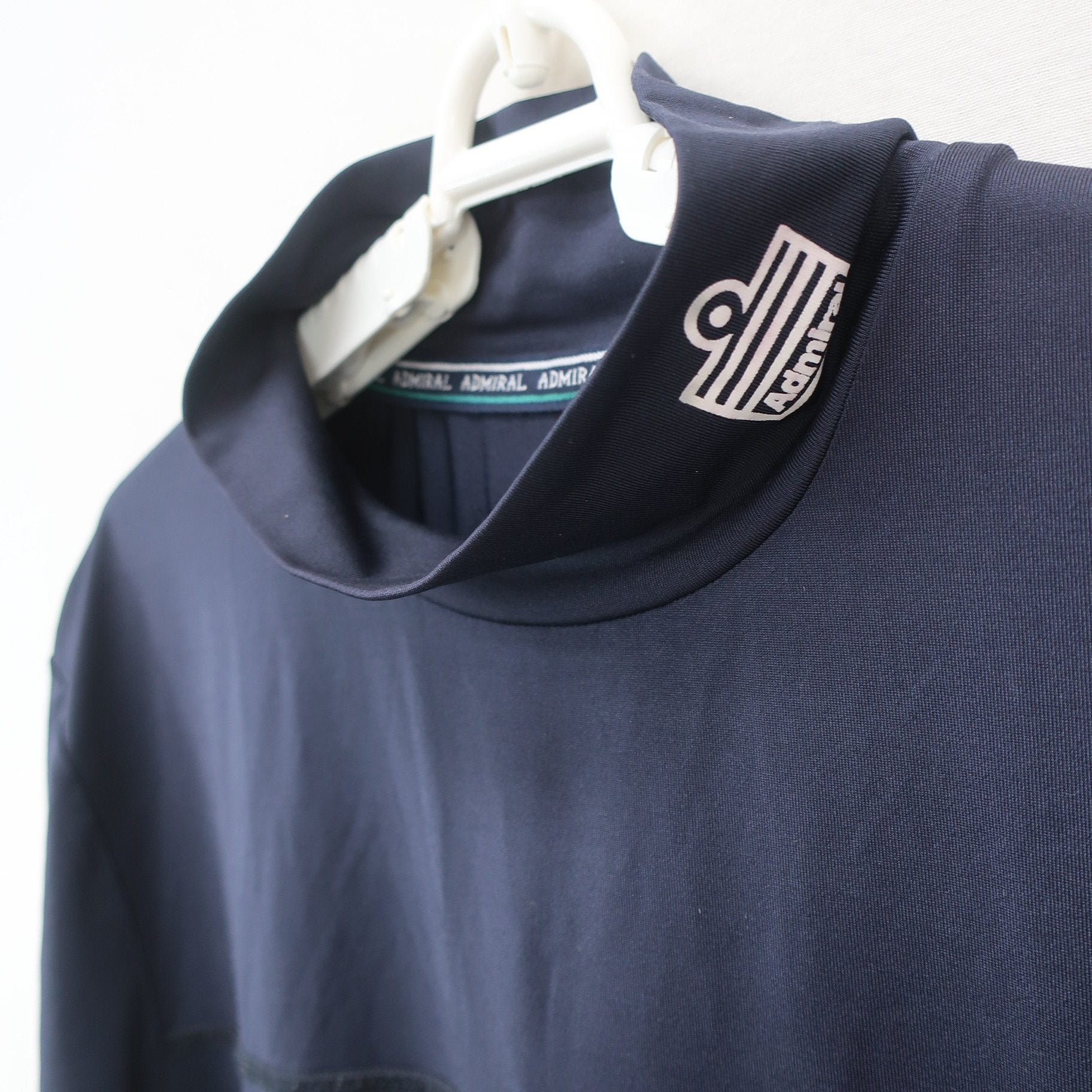 Admiral(アドミラル) 半袖モックネックシャツ ネイビー メンズ M ATMA024 A