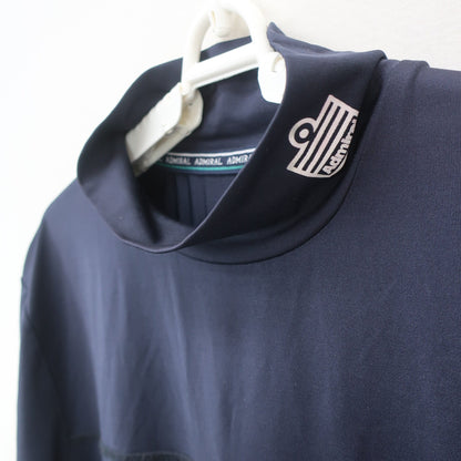 Admiral(アドミラル) 半袖モックネックシャツ ネイビー メンズ M ATMA024 A