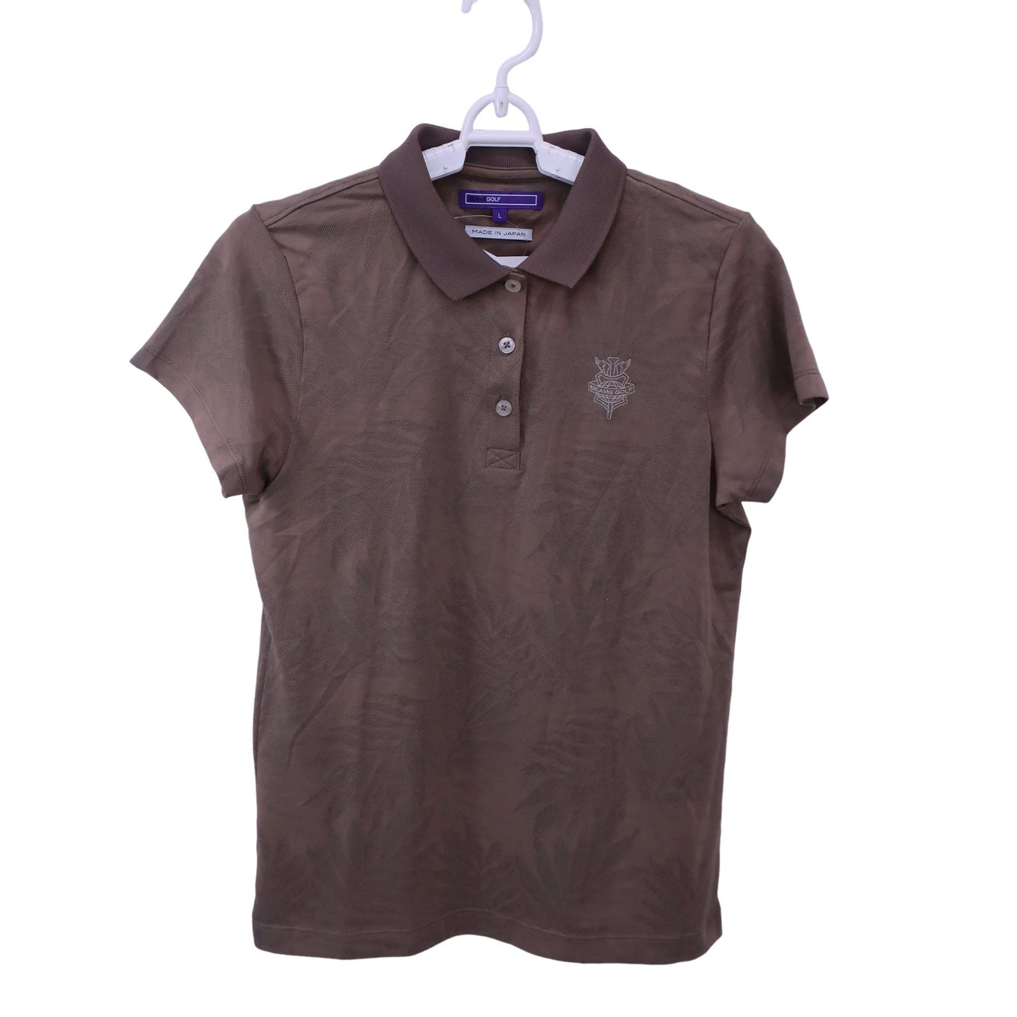 BEAMS GOLF(ビームスゴルフ) ポロシャツ オリーブ レディース L N