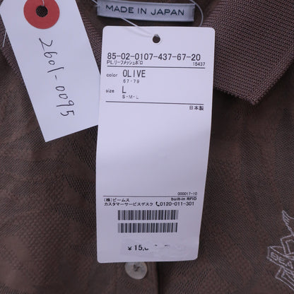 BEAMS GOLF(ビームスゴルフ) ポロシャツ オリーブ レディース L N