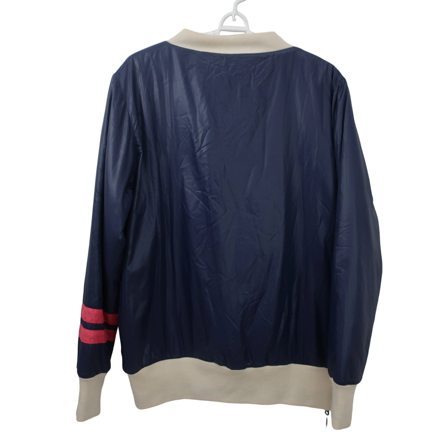 le coq sportif(ルコックスポルティフ) リバーシブルスニード ネイビー / 白ピンクネイビーストライプ メンズ LL B