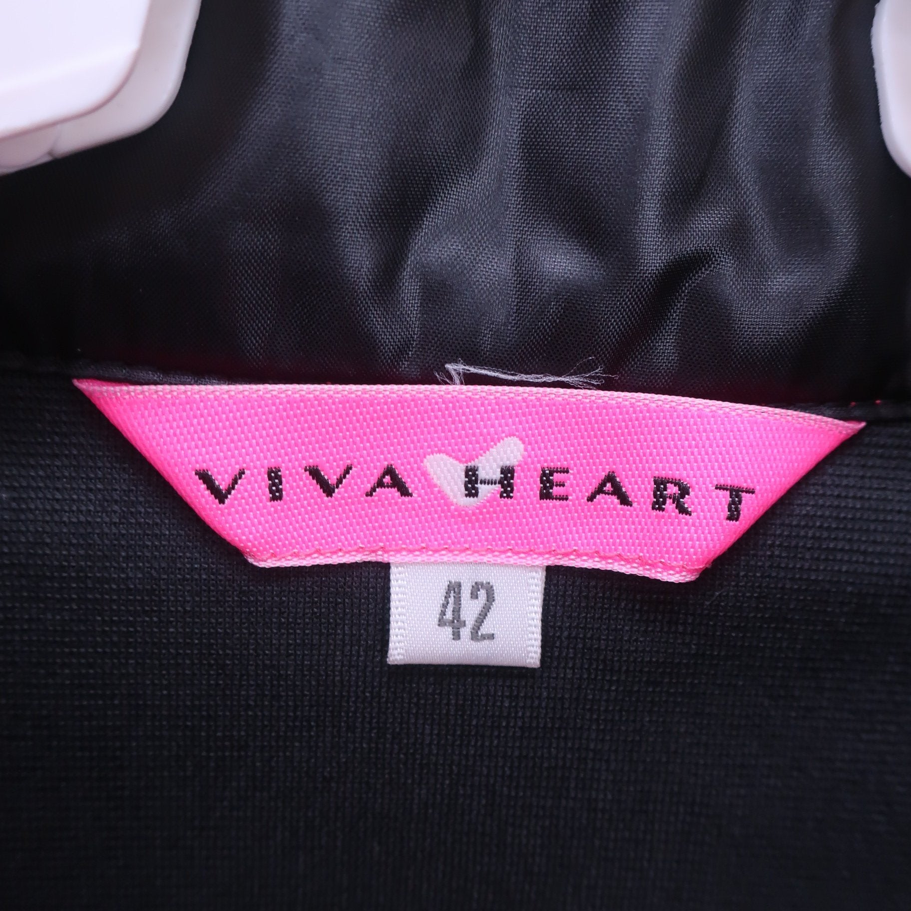 VIVA HEART(ビバハート) ハーフジップスニード ピンク レディース 42 A