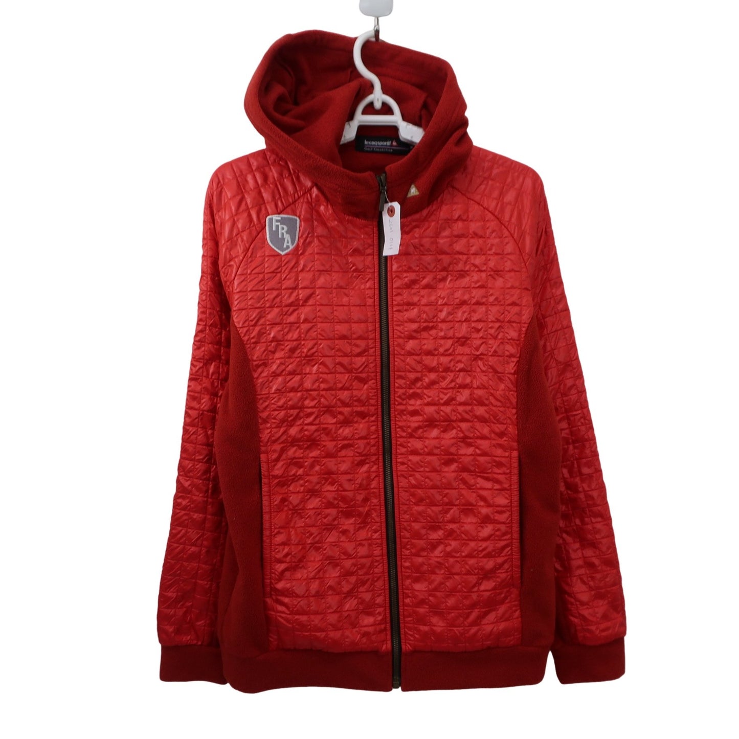 le coq sportif(ルコックスポルティフ) ナイロンパーカー 赤 レディース M B