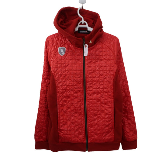le coq sportif(ルコックスポルティフ) ナイロンパーカー 赤 レディース M B