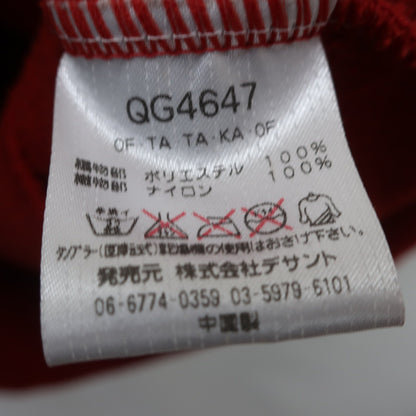 le coq sportif(ルコックスポルティフ) ナイロンパーカー 赤 レディース M B