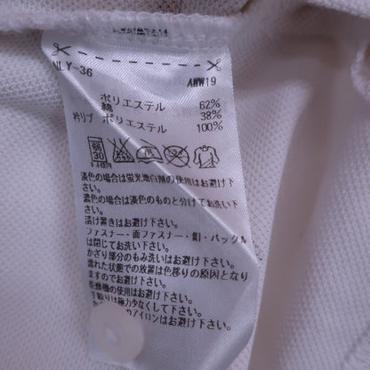 adidas(アディダス) ポロシャツ 白バナナ柄 レディース OT A