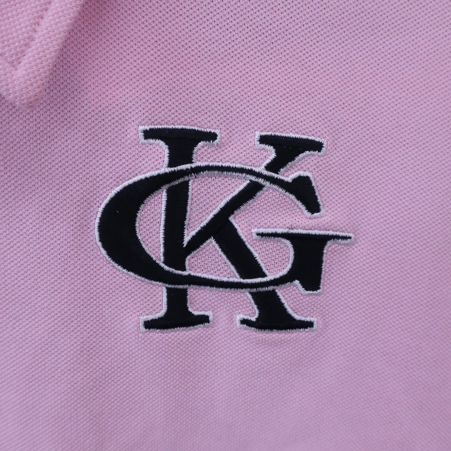 Kappa(カッパ) ポロシャツ ピンク黒 レディース M B