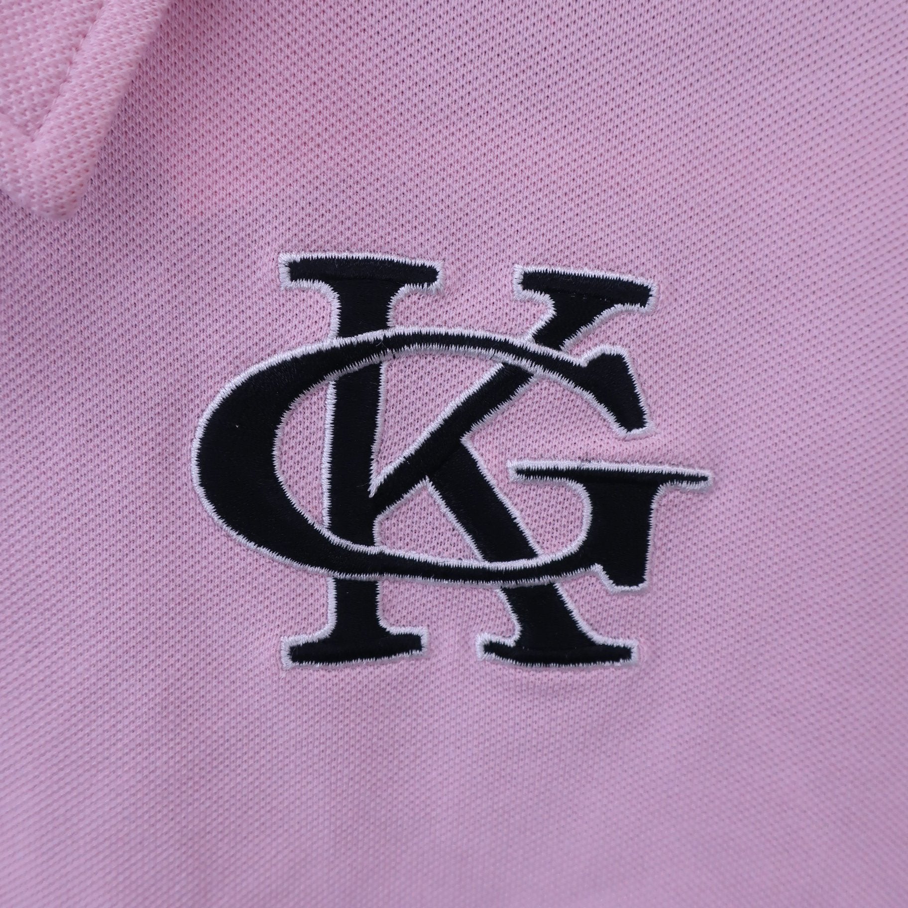 Kappa(カッパ) ポロシャツ ピンク黒 レディース M B