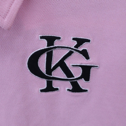 Kappa(カッパ) ポロシャツ ピンク黒 レディース M B