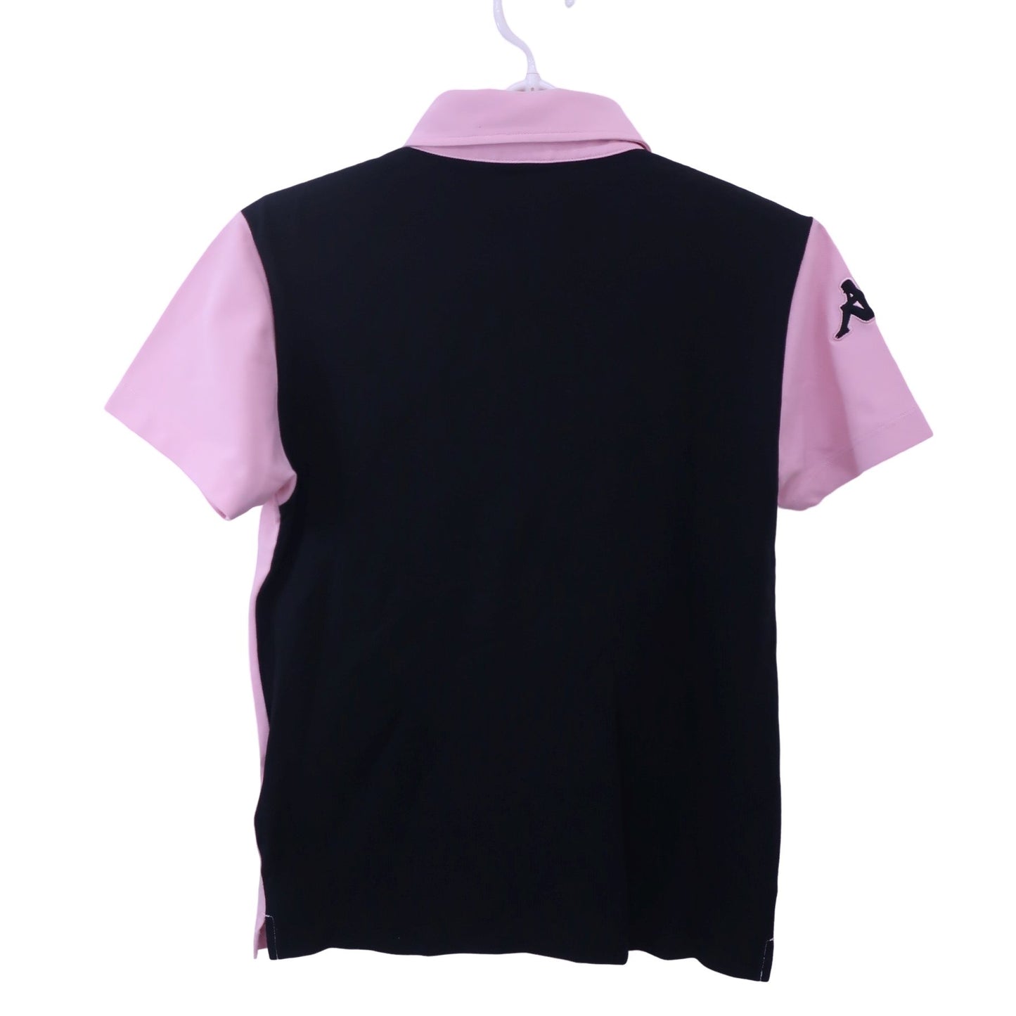 Kappa(カッパ) ポロシャツ ピンク黒 レディース M B