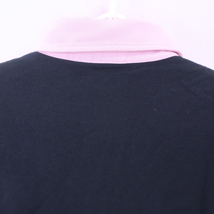 Kappa(カッパ) ポロシャツ ピンク黒 レディース M B