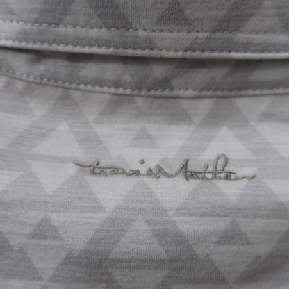 Travis Mathew ポロシャツ ベージュ系総柄 メンズ M A