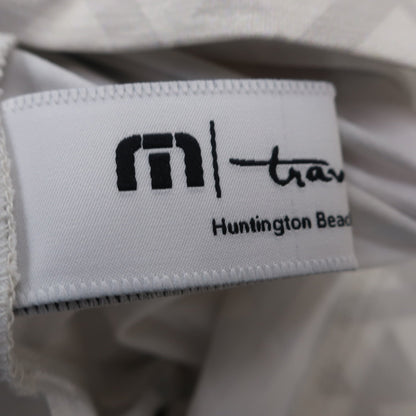 Travis Mathew ポロシャツ ベージュ系総柄 メンズ M A