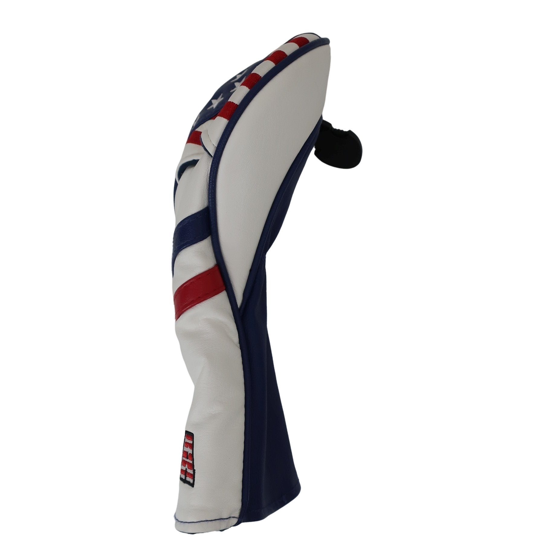1 ヘッドカバー 白USA柄 FW用 A