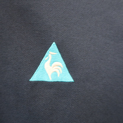 le coq sportif(ルコックスポルティフ) 半袖ハーフジップシャツ ネイビー レディース S A