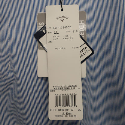 Callaway1 パンツ 青白ストライプ メンズ LL 241-1126502 N