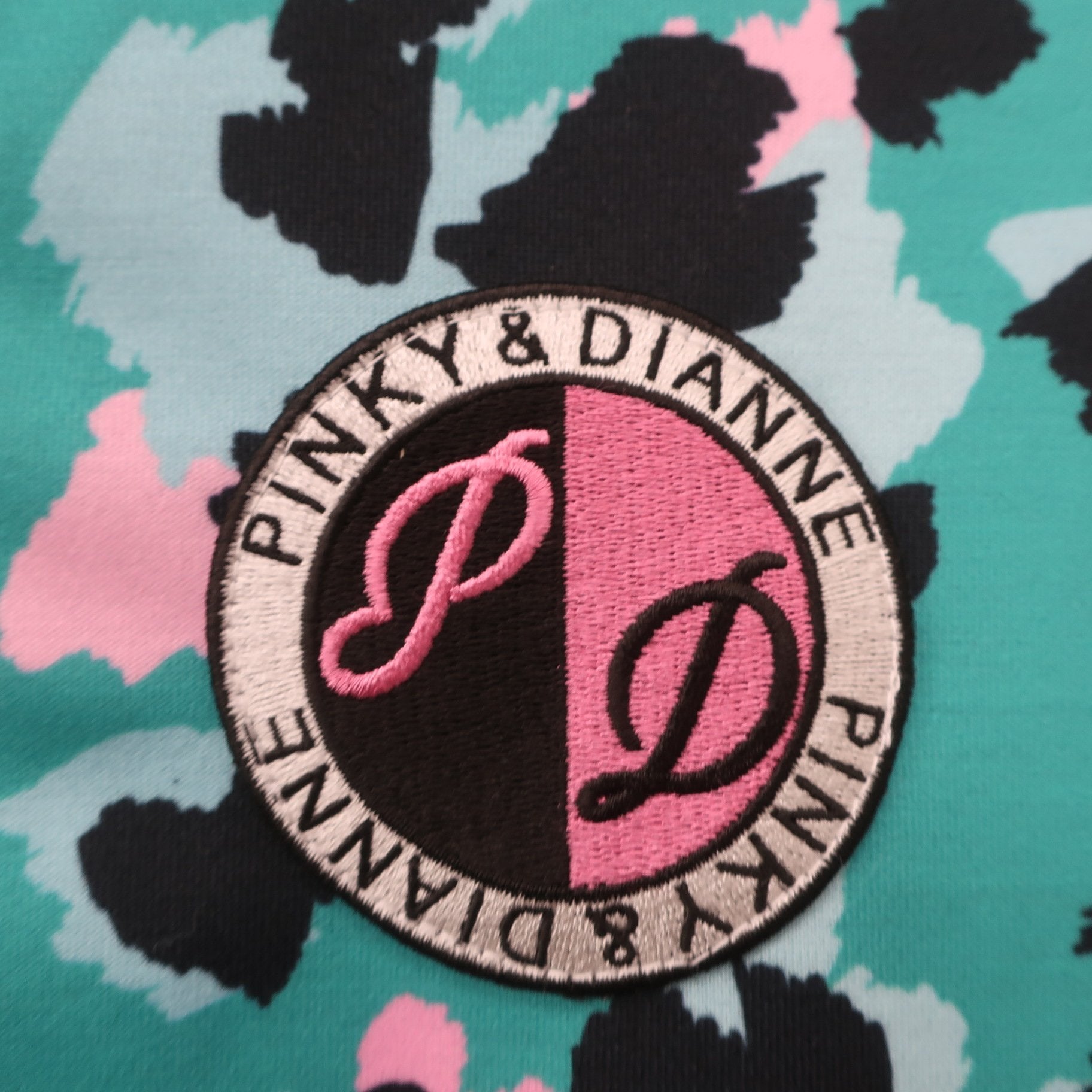 PINKY&DIANNE ワンピース 緑系総柄 レディース 38 012-2146301 A
